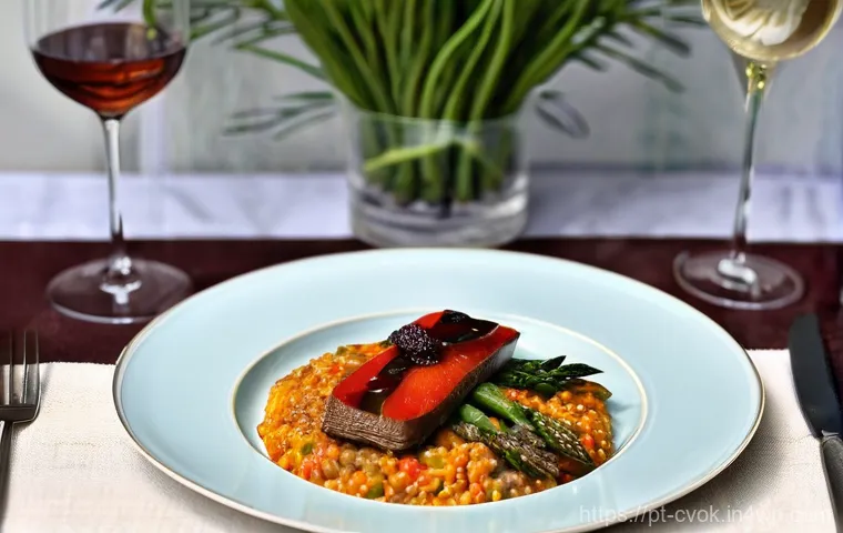 대체 단백질 요리법으로 만드는 특별한 파티 메뉴 - **Vibrant Plant-Based Appetizer Platter:** A visually rich, close-up overhead shot of a rustic woode...