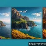 비건 요리에서의 대체 단백질 활용 사례 - Here are three detailed image prompts: